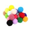 DIY Decoration Making Color Mix High Elastic Pom Poms Colored Drops 30mm 40p, Mixed Colors, 2 Pieces, Korean Toy Supplies