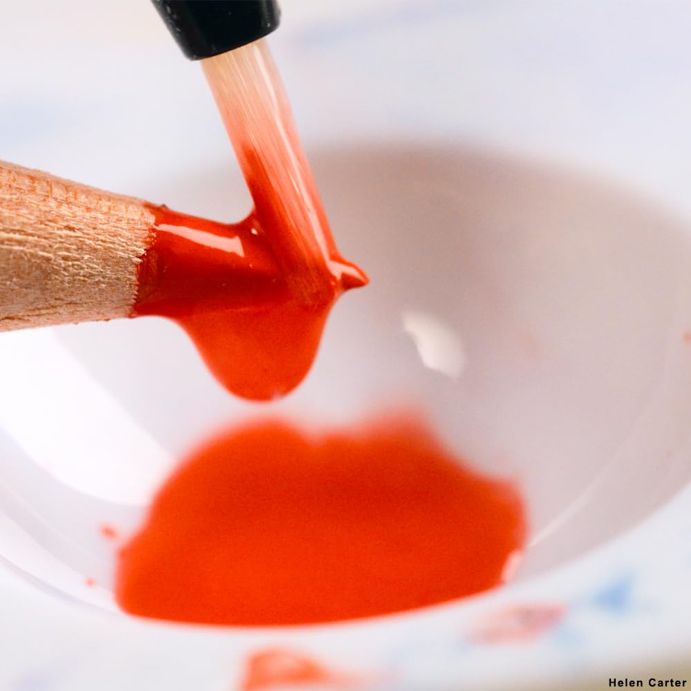 Набор акварельных карандашей Derwent Inktense Идеально подходит для ткани и текстуры дерева После высыхания Карандаши, 36 цветов (2301842), Рисование, Водостойкий