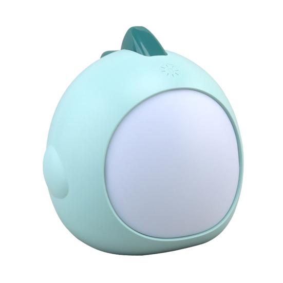 Night Light Cartoon Dinosaur Shape Adjustable Brightness 3 Color Temperatures Portable USB Rechargeable Sleeping Lamp