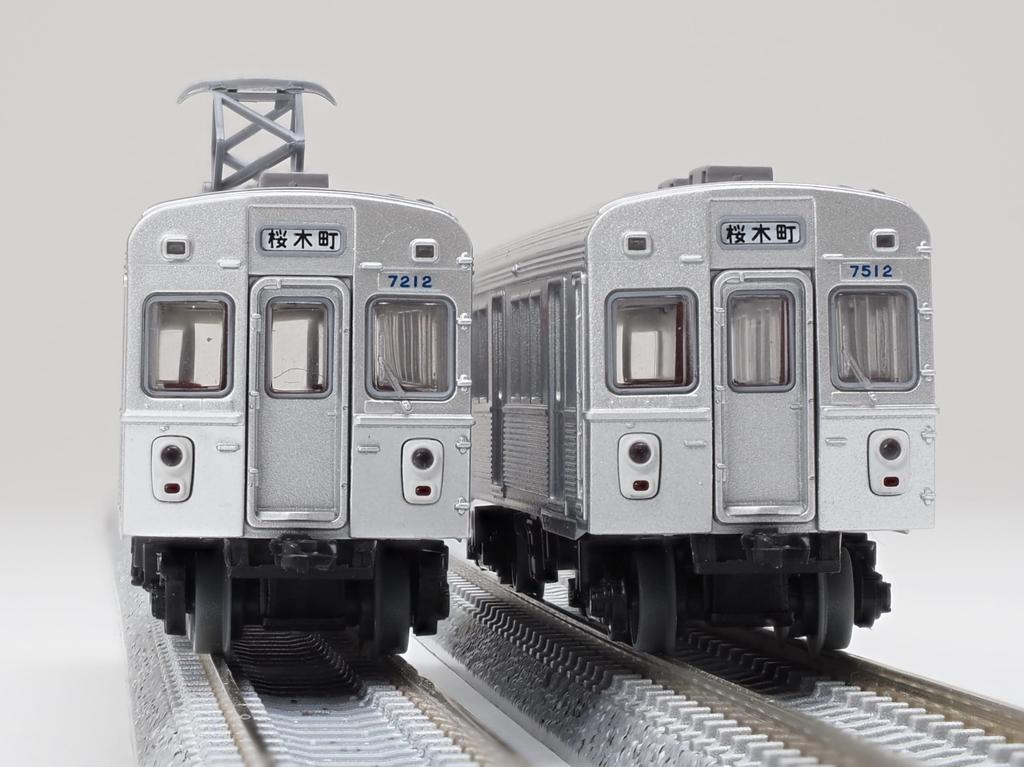 Коллекция Tomytec Railway Коллекция Tokyu Corporation Серия 7200 Toyoko Line Автомобиль без кондиционера Набор из 4 машин Diorama Supplies 334330