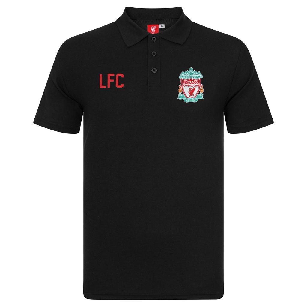 Liverpool FC Boys Crest Polo Shirt