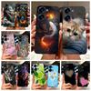 Чехол для Itel P40 Plus P683L Милый Кот Счастливая Рыба Кои Расписная Крышка Мягкий Силиконовый Чехол для Телефона Для Itel P40 P 40 P662L ItelP40 P40+ Сумки