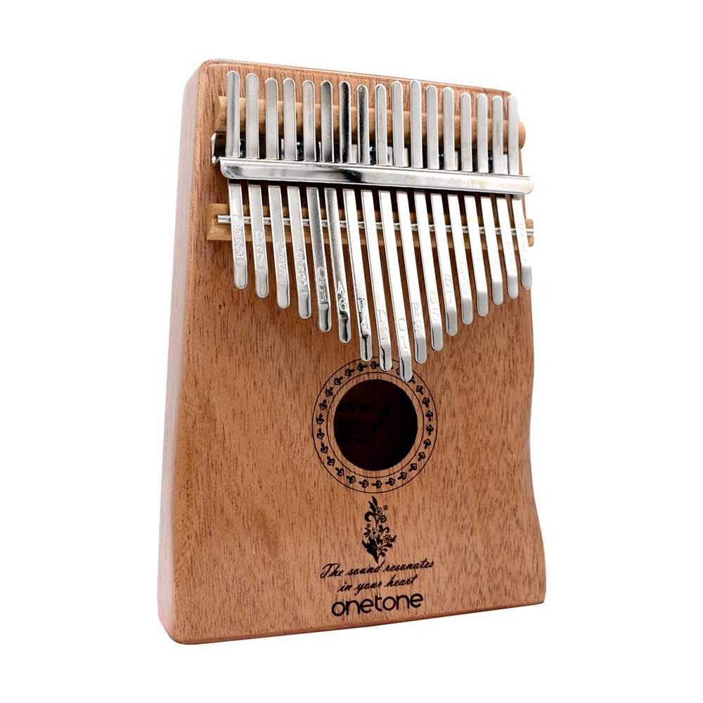 ONETONE One Tone Kalimba 17 Key Beginner Set Mahogany Wood Manual Music Book (Фортепиано) ОТКЛ-02/МХ (Специальный чехол/Крест/Детская кроватка/Ключ