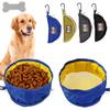 1100ML Big Volume Dog Drinking Container Foldable Dog Water Bowl Food Storage Bag Outdoor Hiking Travel Folding Pet Bowl