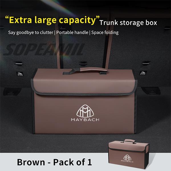 Maybach S Class GLS480 GLS600 S400 S450 S480 S500 S560 S580 S600 S650 S680 Car Trunk Storage Box Foldable Stowing Tidying Bag
