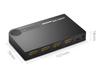 Ugreen 3-Port HDMI Switch Splitter - 4K 3D, 7.5 Gbps Speed, 36-bit Color Depth, Black (Model 40234)