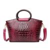 New Arrival Large Capacity Crocodile Pattern Handbag For Women Stylish Crossbody Bag