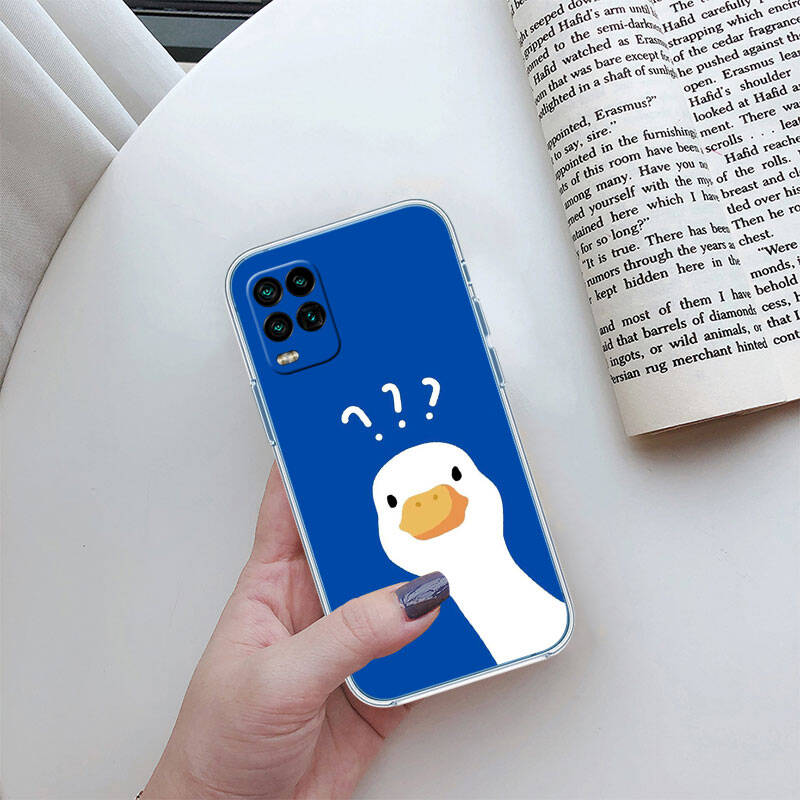 MH52 Мультяшный чехол-утка для Motorola G34 G32 G31 G14 G15 G84 G62 E32 G24 G72 G71 G73 G85 G200 G60 G52 G51 G50 G42 G41 G32 G30