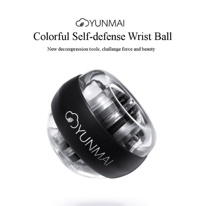 Xiaomi Youpin yunmai Тренажер для запястий со светодиодным гироскопом Essential Spinner гироскопический тренажер для предплечий гироскопический шар для Mijia mi home