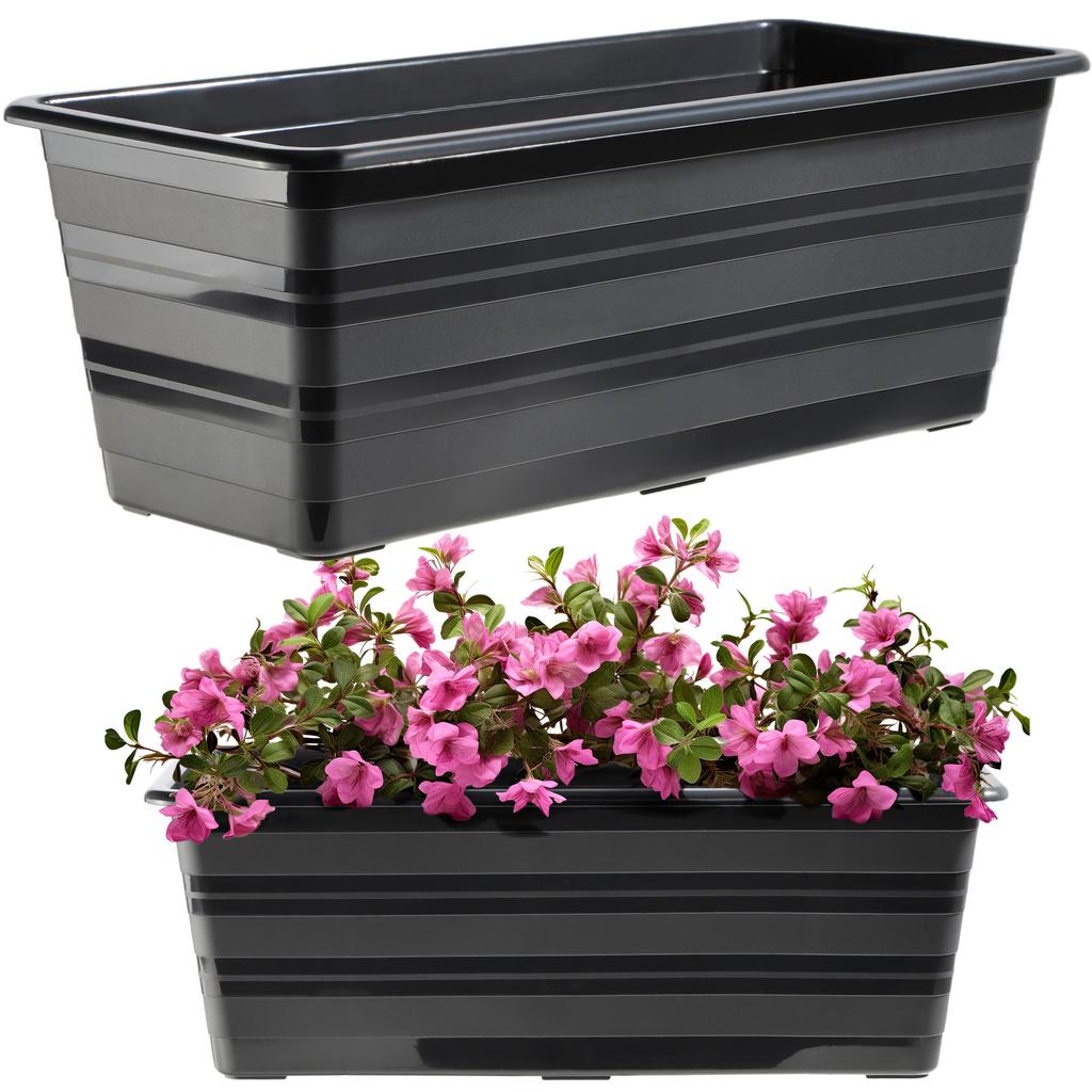 KADAX Doniczka Balkonowa 40cm Skrzynka Na Kwiaty