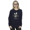 Disney Womens/Ladies Mickey Mouse Xmas Jumper Sweatshirt