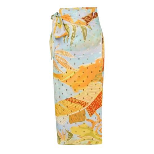 Never Fully Dressed Womens/Ladies Jaspre Wrap Midi Skirt