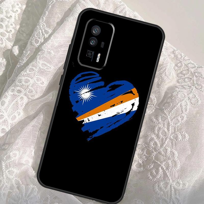 Флаг Маршалловых островов Чехол Для Xiaomi 14T 11T 12T 13T Pro 13 14 Ultra POCO X6 Pro M6 X3 X5 M5s F3 F5 F6 Чехол