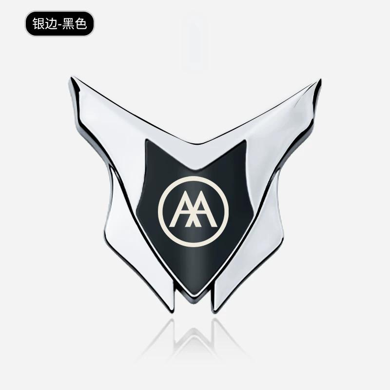 Emma motorcycle electric car all-metal decorative sticker 3D three-dimensional modified shield logo front windshield side logo badge logo