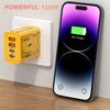Всего 120 Вт USB C GaN зарядное устройство Muti 4 порта Type C PD мобильный телефон быстрая зарядка настенный адаптер для iPhone 16 Pro Max Xiaomi