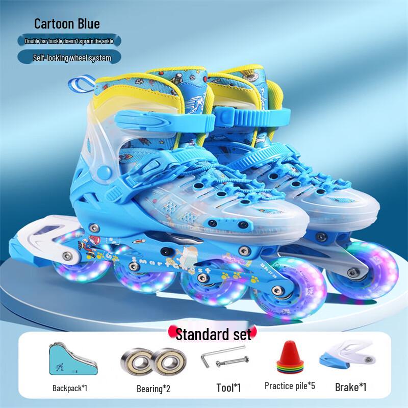 Children's Light-Up Inline Skates