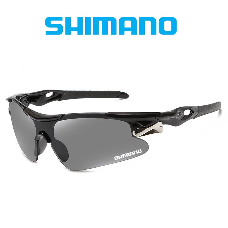 Shimano Professional поляризованные очки для велоспорта велосипедные очки для вождения рыбалка спортивные солнцезащитные очки для спорта на открытом воздухе UV 400