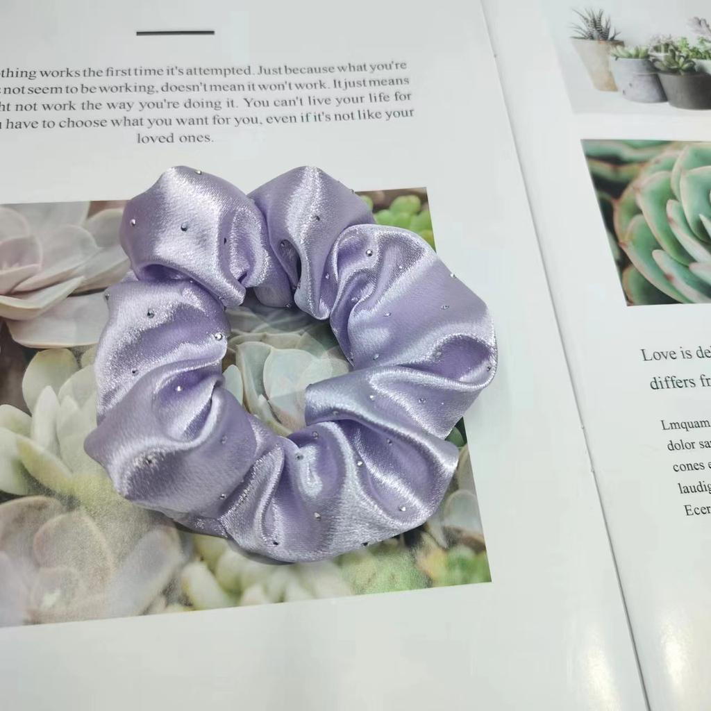 1/6 шт. Модные маленькие хрустальные резинки для волос с высокой эластичностью, повязки на голову, резиновые резинки для волос для женщин, девочек, аксессуары для волос для вечеринок