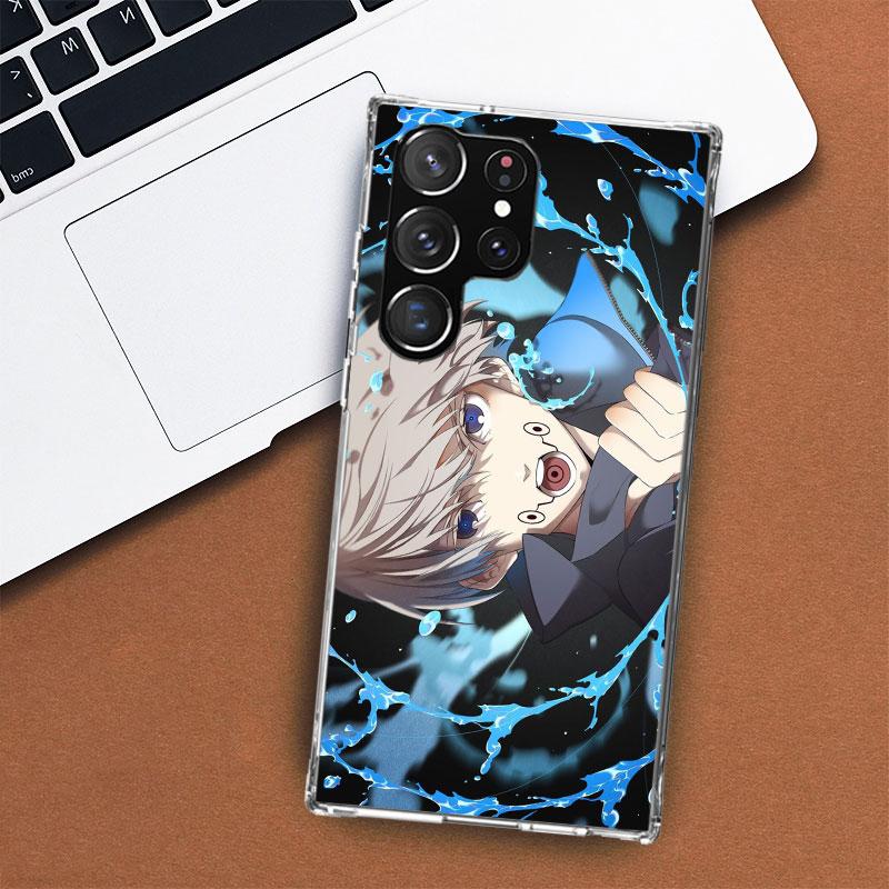 Kaisen J-Jujutsu Инумаки Тоге Чехол для телефона Samsung Galaxy S25 S24 S23 Plus S22 Ultra S21 S20 FE S10 + S25 Edge Funda Shell Coq