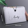 5/8/12 Pockets Test Paper Storage Folder Large Capacity Document Bag Fashion File Organizer