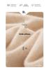 Women's Light Luxury Solid Color Hollow-Out Round Neck Cashmere Knit Base Layer for Fall/Winter
