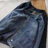 Moda O-boʻyinli Denim Kurtka Ayollar Qisqa Palto Bahor Kuz Bir tugmali Choʻntak Keng Tepalar Ayollar Kundalik Jinsi Ustki Kiyim