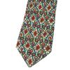 USED HERMES necktie silk Green system business Fashionable Overall handle mens