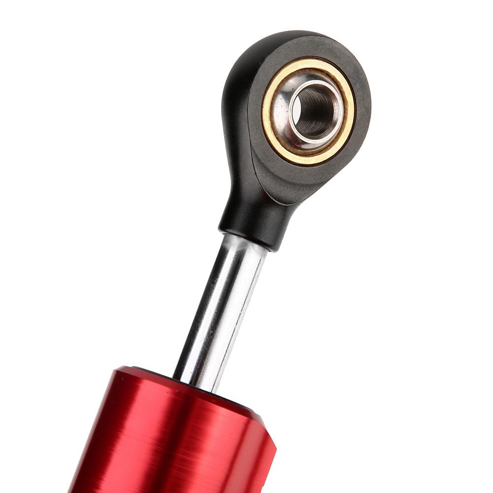 Универсальный мотоциклетный стабилизатор рулевого демпфера из алюминиевого сплава (Красный и черный)