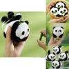 Soft Stuffed Panda Bear Keychain With Wagging Tail Plush Toy Backpack Charm