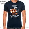 Funny Red Panda T Shirts Humor Cartoon Raccoon I Came I Saw I Forgot What I Was Doing Tshirt Streetwear Hip Hop Harajuku Tshirt
