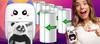 5X Papier Termiczny Samoprzylepny Rolki Do Mini Drukusia Drukuś Drukarki