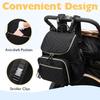 Large Capacity Mommy Bag Lightweight Baby Diapers Organizer New Stroller Hanging Bags  Women