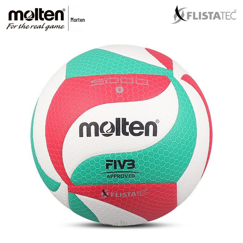Molten V5M5000 Soft PU Indoor Volleyball, Size 5, for Competition and Training