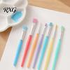 Craft Painting Tools 6PCS Paint Brush, with Candy Colored Design, Flexible Nylon Detailing Brushes Bristles for Watercolor Acrylic Oil