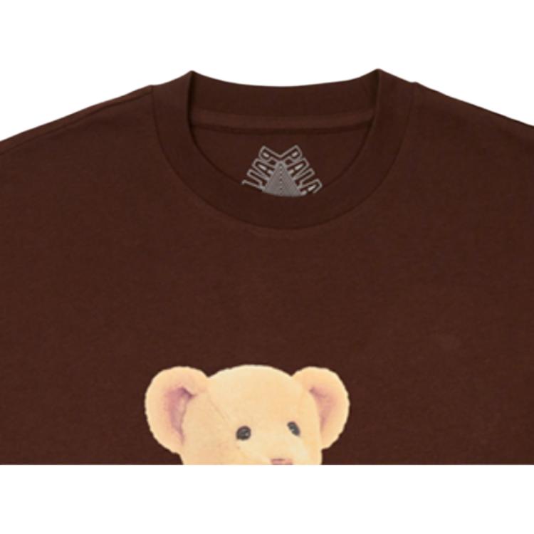 Palace Футболка Тедди Красивые коричневые топы унисекс P26TS145