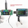 Модуль быстрой зарядки 22,5 В, выход PD 20 В, корпус для DIY Power Bank, цветной TFT-экран, цифровой дисплей, комплект материнской платы литиевой батареи