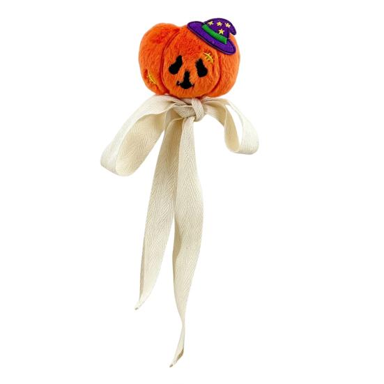 Witch Hat Curtain Holders Halloween Tiebacks, Funny Pumpkin Ghost Cartoon Window Straps, Easy to Use Fasteners Lightweight Adjustable Holdbacks