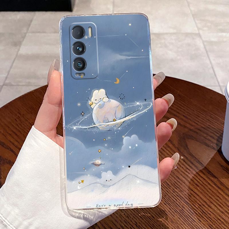 Jelly Casing For Realme GT Explorer Master/GT Master Explorer Edition Clear Silicon Soft TPU Back Cover Cute Cat Protective Case