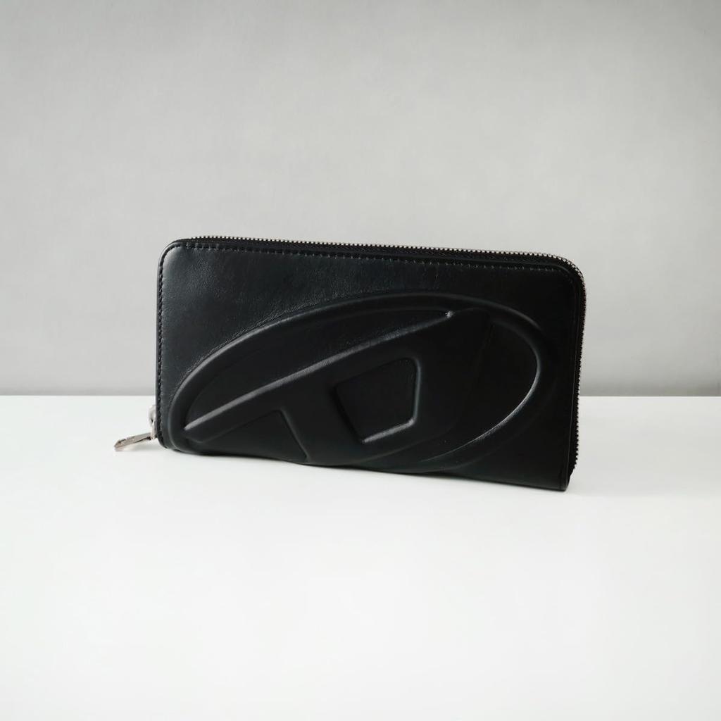 Круглый длинный кошелек черный X09562 КОНТИНЕНТАЛЬНЫЙ КОШЕЛЕК С МОЛНИЕЙ L T8013 P5470 [Дизель] [Дизель] Мужской [Товар]