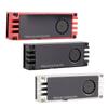 NVMe M.2 радиатор с дисплеем температуры алюминиевый высокопроизводительный SSD кулер с двойным термическим кремнием