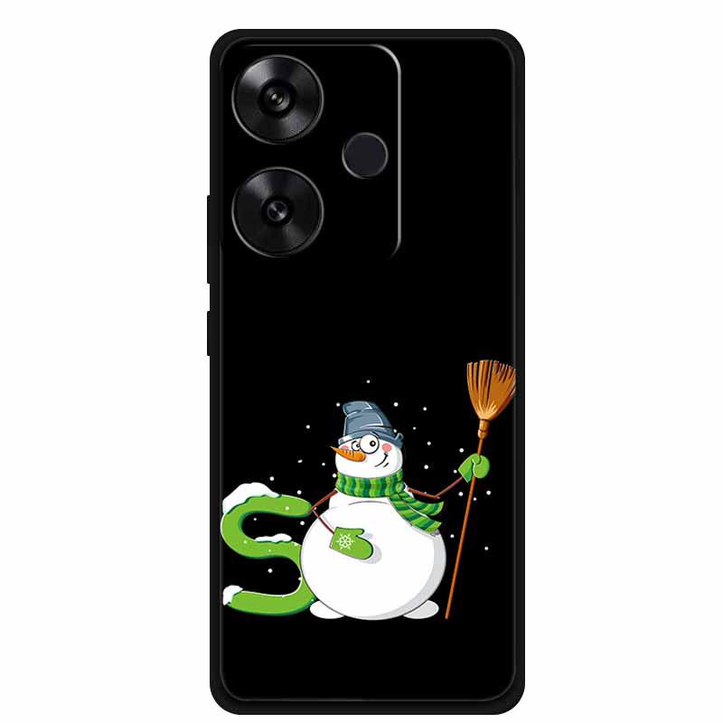 Чехол для телефона Redmi Turbo 3 Poco F6 5G - Простой цветной мягкий ТПУ чехол