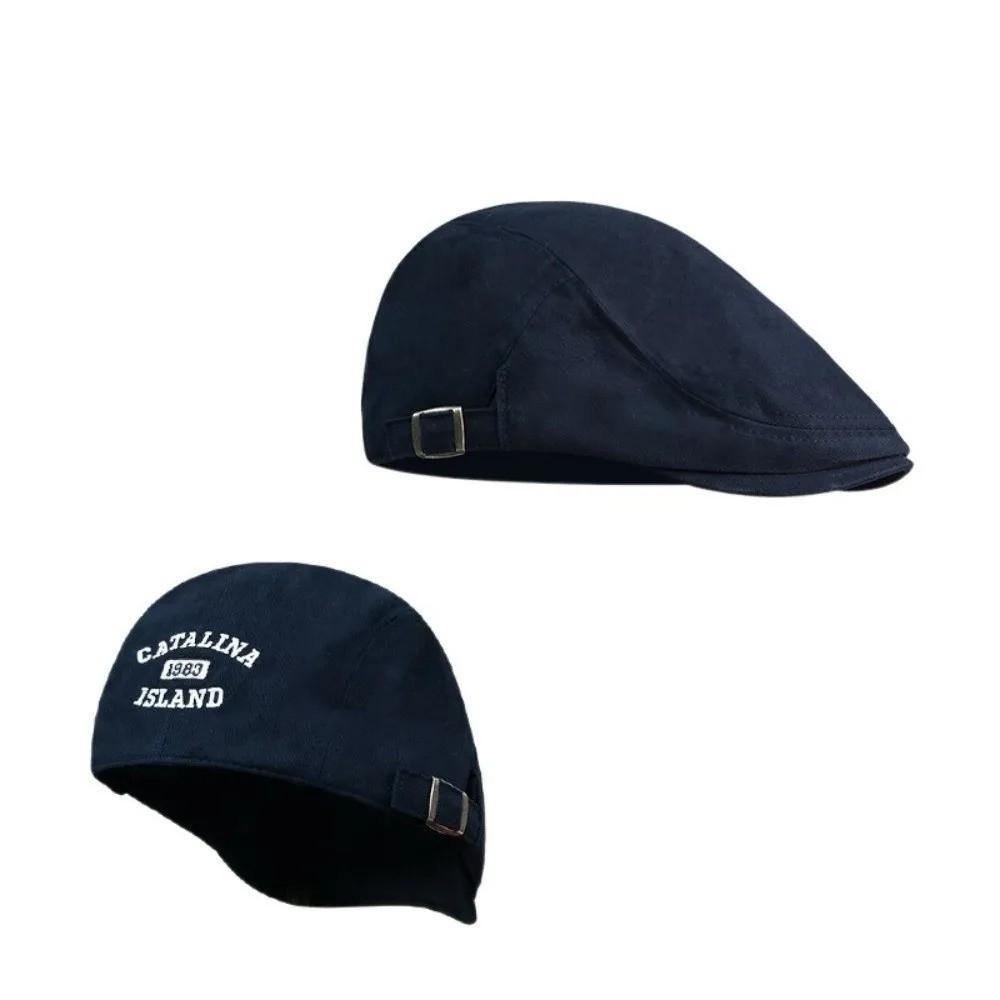 Adjustable Beret Hat Cotton Flat Cap Fashion Newsboy Cap