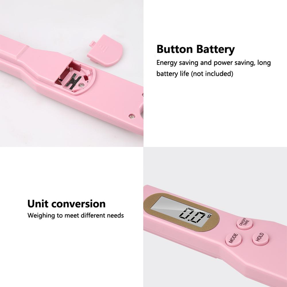 1PC Mini Kitchen Electronic Spoon Scale LCD Display Highly Accurate Digital Scales Home Kitchen Food Baking Herbs Weighing Tools