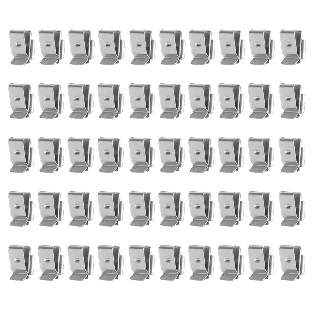 50 Pcs Solar Panel Cable Clip Barb Design Smoothly Edge 304 Stainless Steel Trailer Frame Wire
