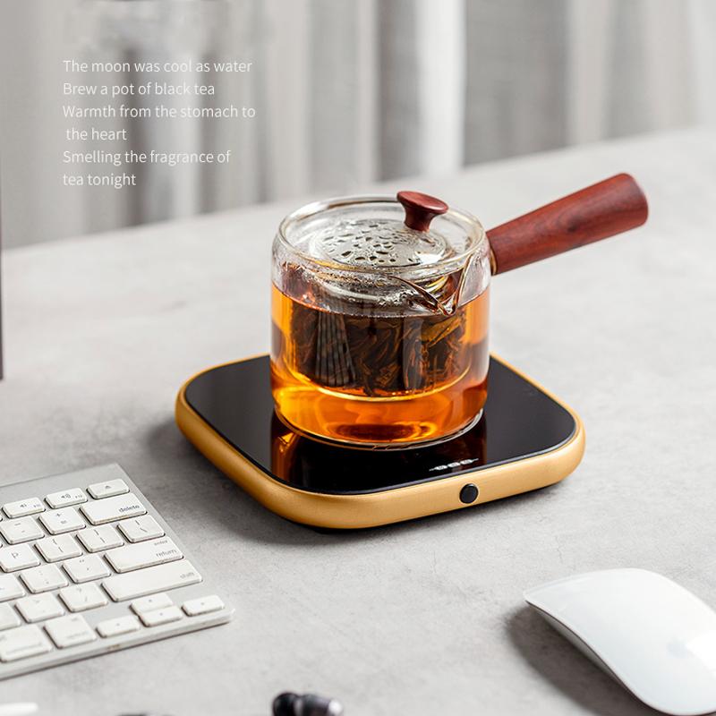 Подогреватель для чашек 300 Вт, подогреватель для кружек 100 ° C, электрическая плита с 3 скоростями, подогреватель для кофе