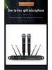 Professional Wireless Microphone: One-Drag-Two for Home Singing & Outdoor Events