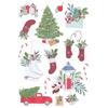 Rub On Transfer Film - ARTEMIO - Christmas Time - 14 Designs - Decals - Plastic