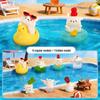 Summer Limited Three Little Bears Shaved Ice Squishy Stress Relief Gift – Cute, Chewy, and Healing Surprise for Students & Internet Celebrities