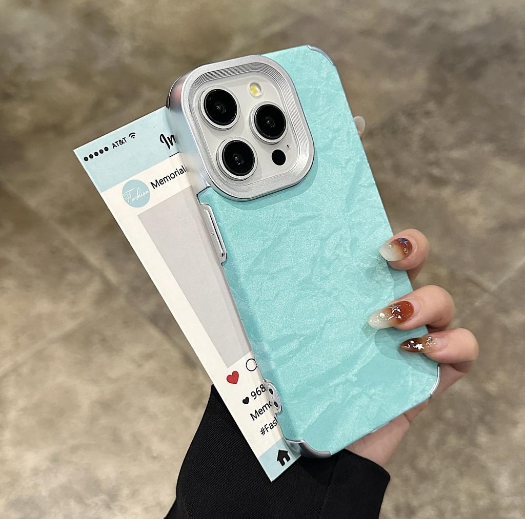 Роскошный модный чехол для телефона из кожи с волнообразным узором для iPhone 11 12 13 14 15 16 Pro Max Plus, мягкий силиконовый противоударный бампер