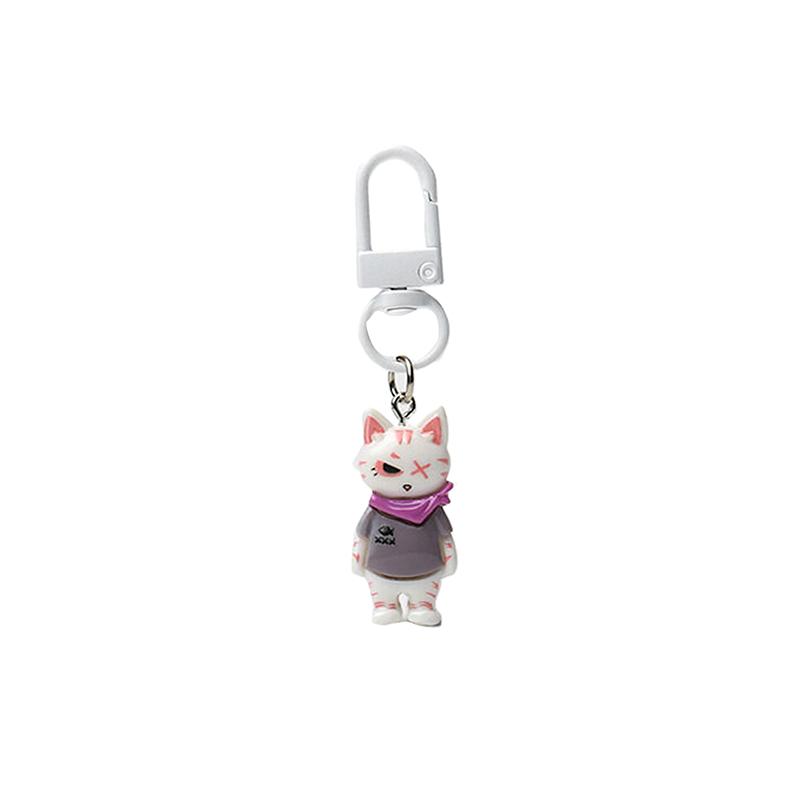 Kawaii Lovely Versatile Cat Keyring Cartoon Cat Keychain Pendant Cute Backpack Hanging Ornaments Accessories Gifts